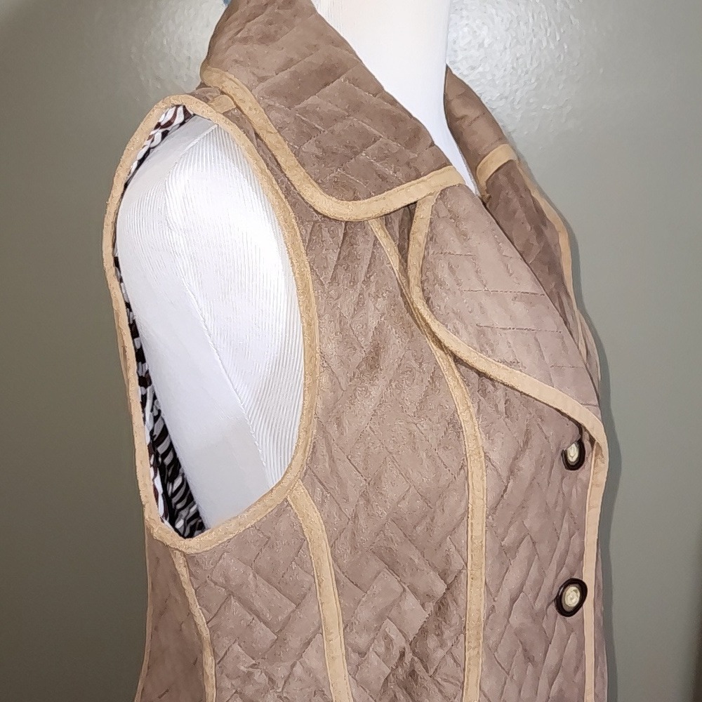 Tasha Polizzi Collection Vest Size‎ XL Quilted - Picture 7 of 16